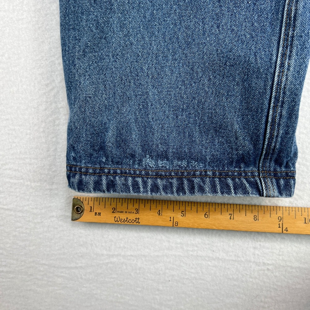 Duluth Trading Co. Denim Jeans Relaxed Fit Men 42x28 Blue Medium Wash Utility - Picture 7 of 10